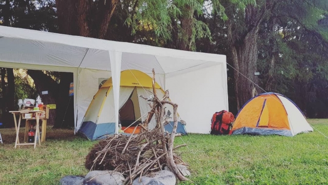 Tiendas de campamento en Puebla
