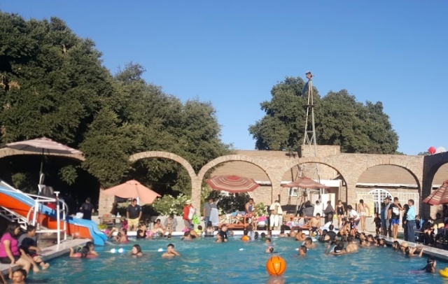 Zona de piscina