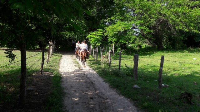 Cabalaga hasta las aguas termales de Manialtepec