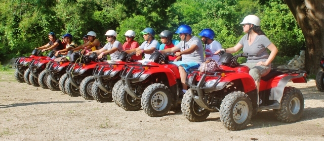 Recorrido en quads