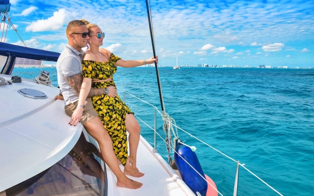 Paseo en barco Cancún