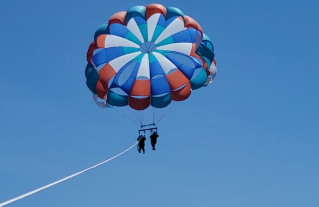 Parascending en pareja