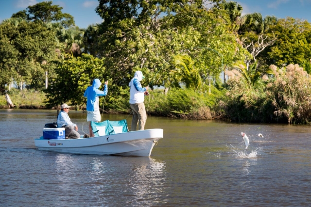 Pesca con instructores