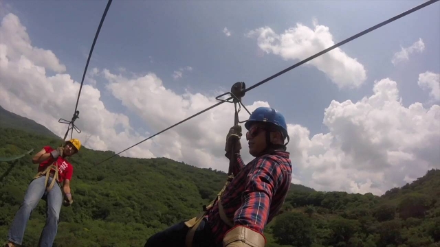 Tirolina en Mazamitla