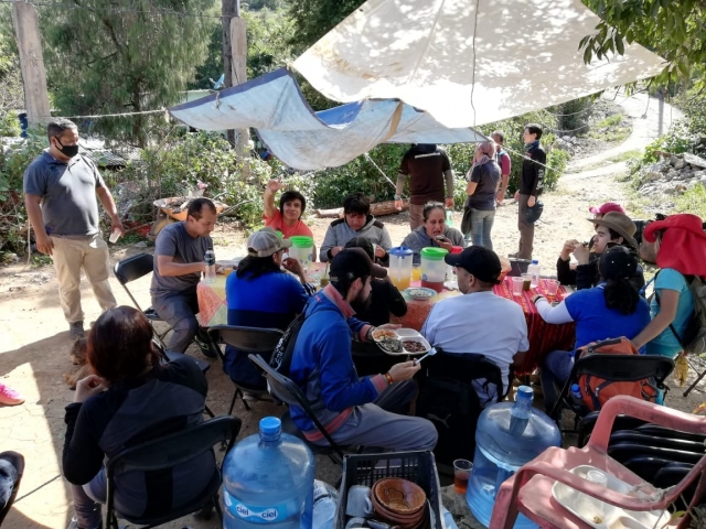 Coge un descanso con comida recién hecha 