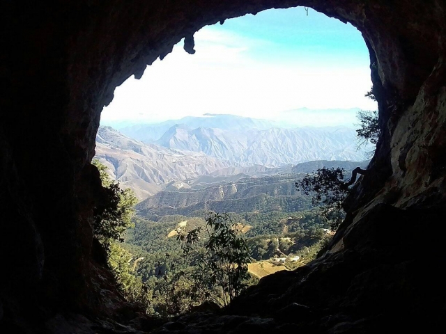Vista hacia el montaña
