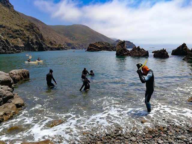 Contarás con el equipo necesario para sumergirte