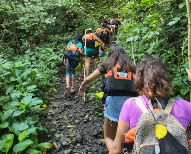 Senderismo Cascada el Tucán