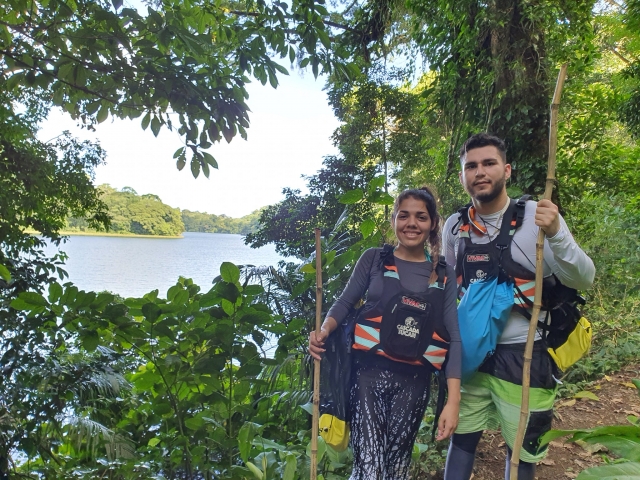 Senderismo en pareja