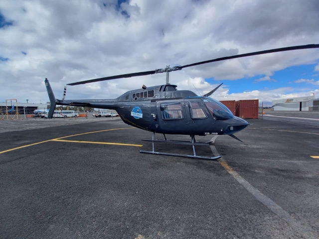 Disfruta un paseo en helicóptero