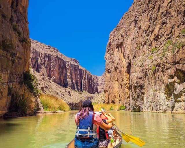 Remando en aguas tranquilas