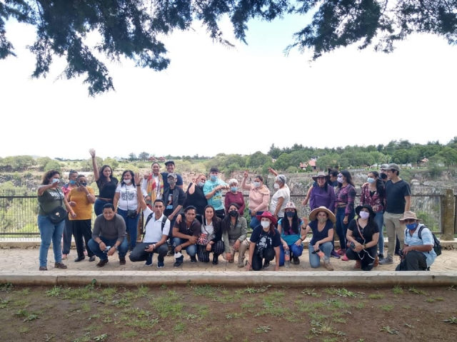 Senderismo con amigos