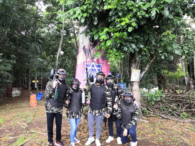 Equipo de paintball