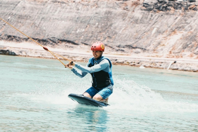 Aprendiendo deportes acuáticos