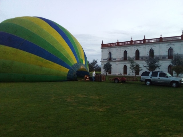 Globos desde hacienda