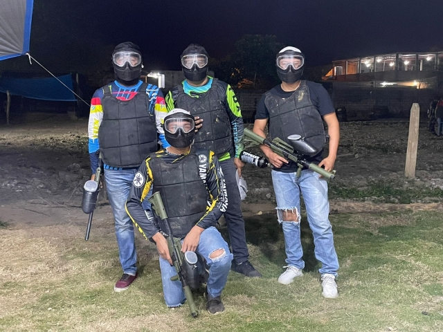 Ven a jugar paintball