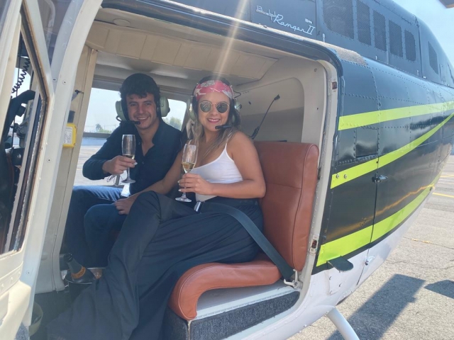 vuelo privado en helicóptero