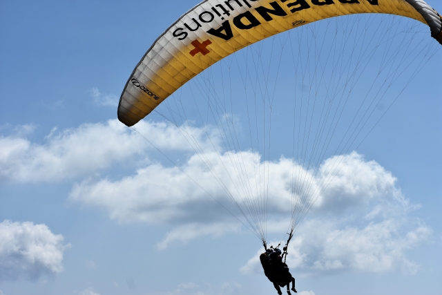 Parapente con monitor