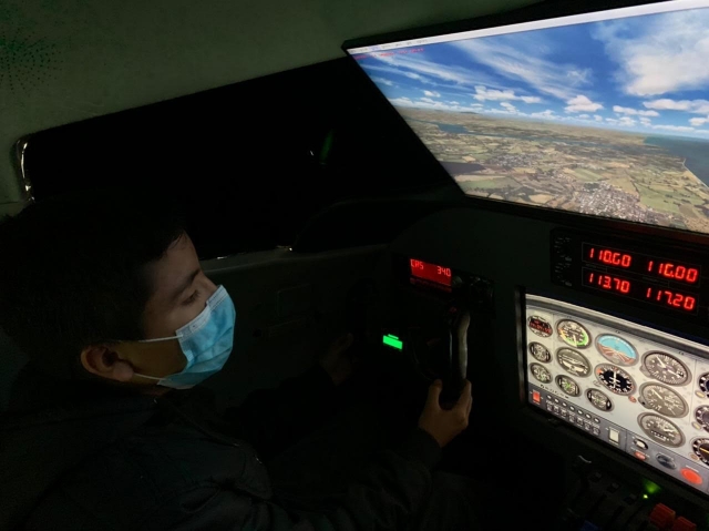 Simulador de vuelo