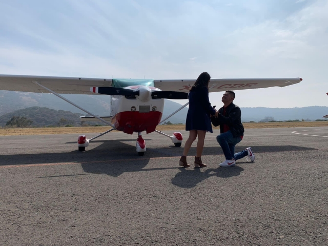 vuelo romántico