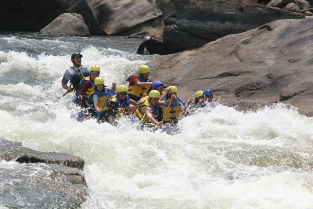 descenso en río