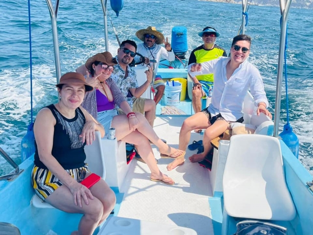Navegando en la bahía