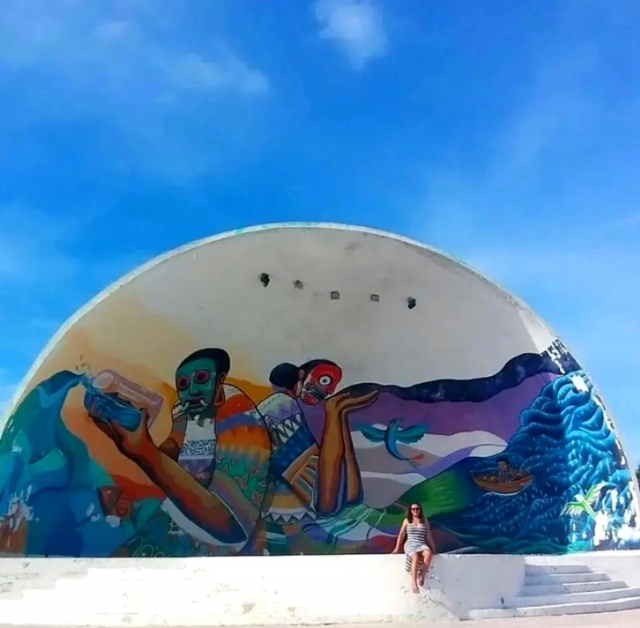 Arte en la playa