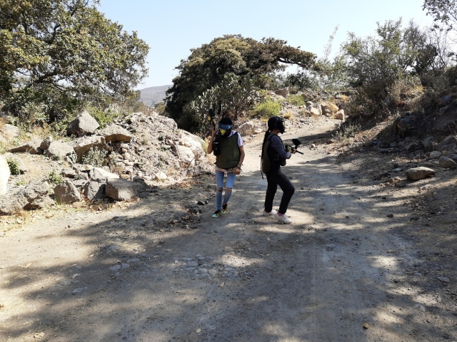 Corriendo con paintballs