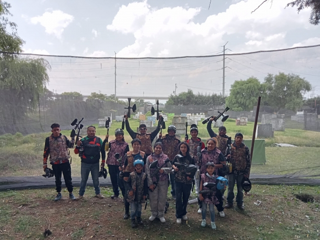 Ganadoternera de paintball