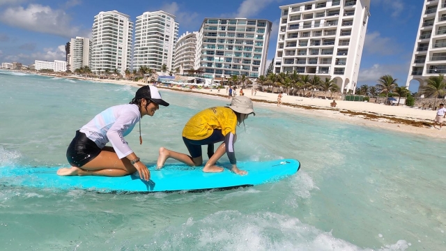 Aprendiendo surf
