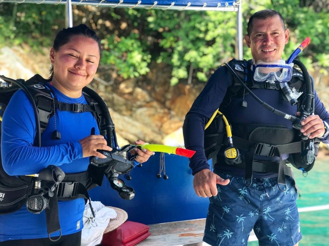 Salida de buceo
