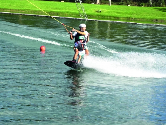 Velocidad en el lago