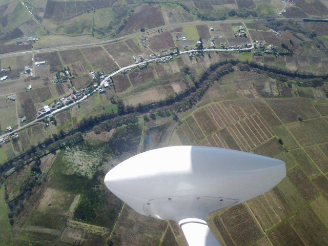 Volando sobre la ciudad