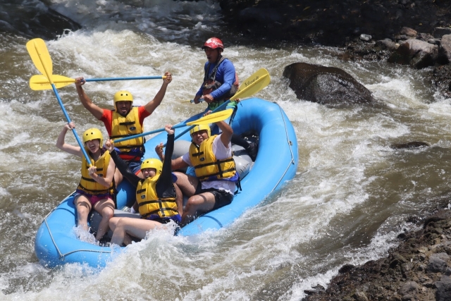 Descenso en balsa hinchabte