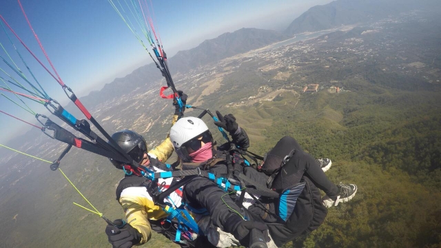 Paseo en parapente con instructor