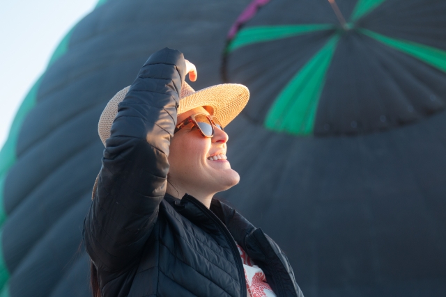 Disfrutando la experiencia