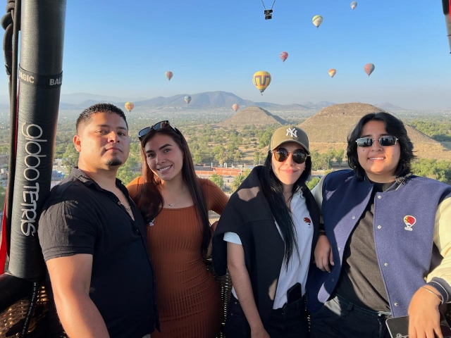 Despegando en globo aerostático
