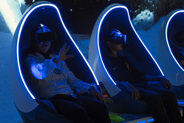 Realidad virtual en acuario