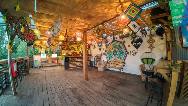 Interior globopuerto