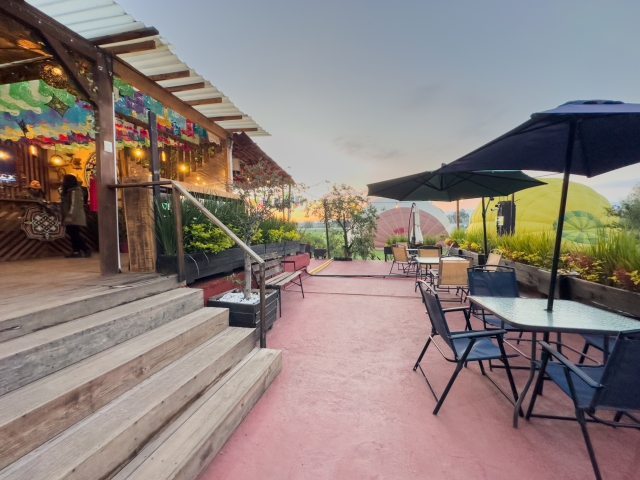Terraza globopuerto