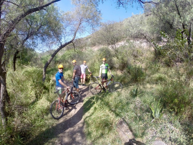 Recorrido en bicicleta