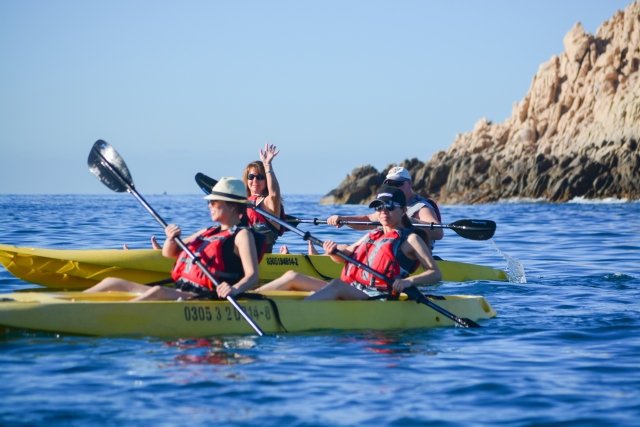 Diversión en kayak