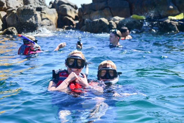 Snorkel para toda la familia