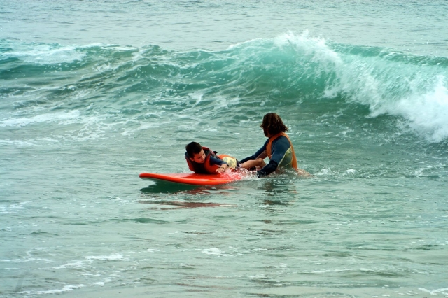 Sesion de surf