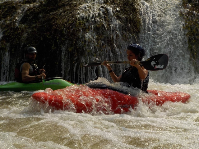 Recorrido en kayak