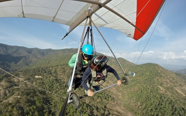Ala delta en valte de bravo