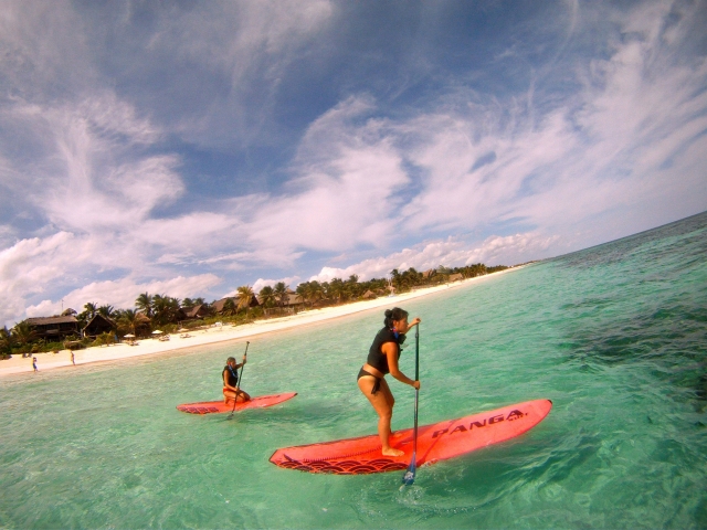 Clase en el agua 