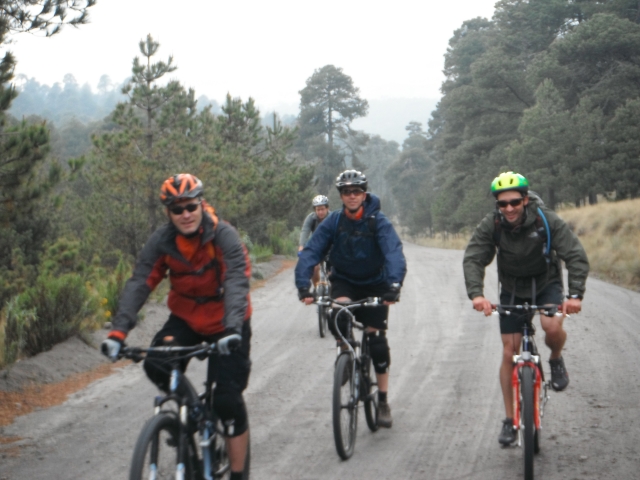 Ruta en bicileta de montaña