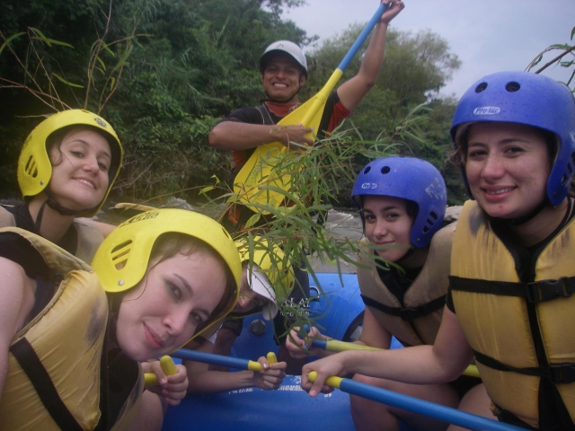 Grupo de rafting
