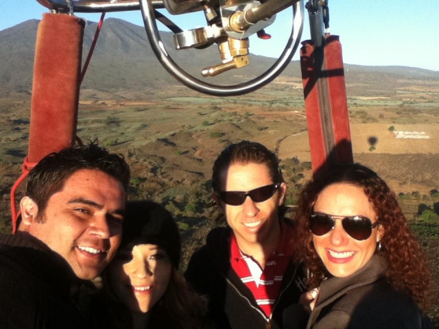Vuela con amigos en globo aerostático